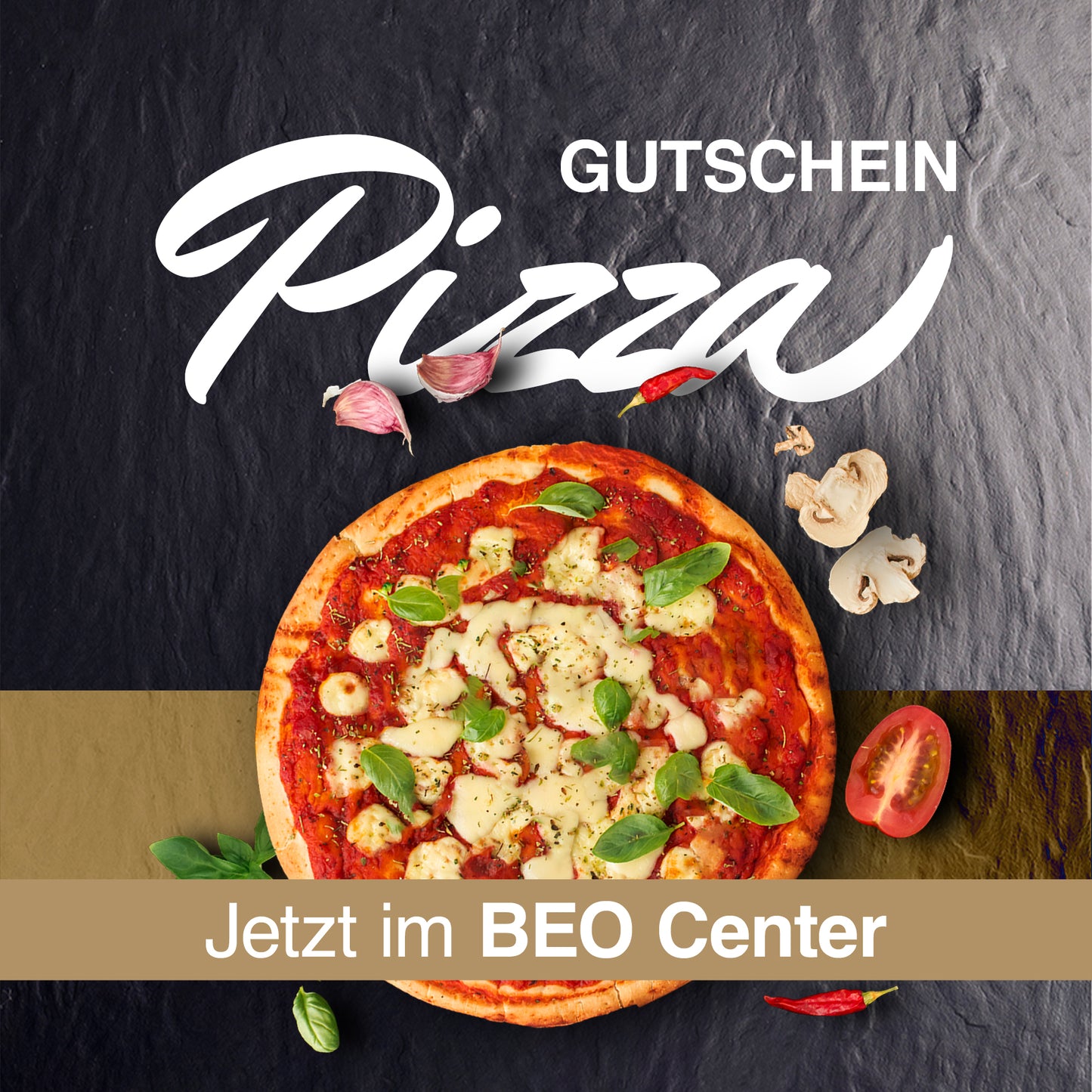 Italienische Pizza für nur CHF 12.–