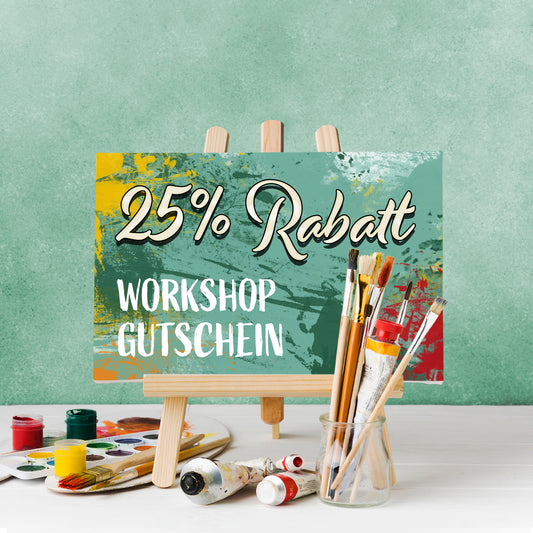 25% Rabatt auf deine 4Seasons Workshop-Buchung